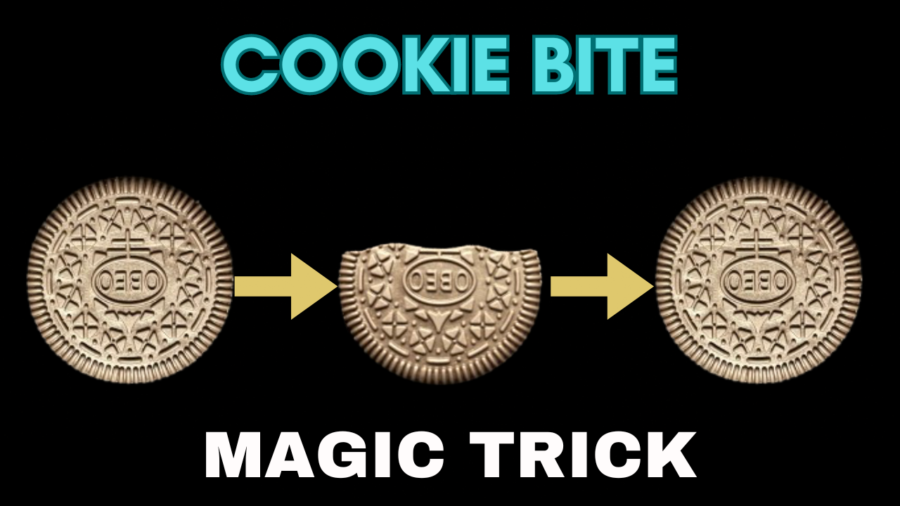 Cookie Bite and Restore Magic Trick
