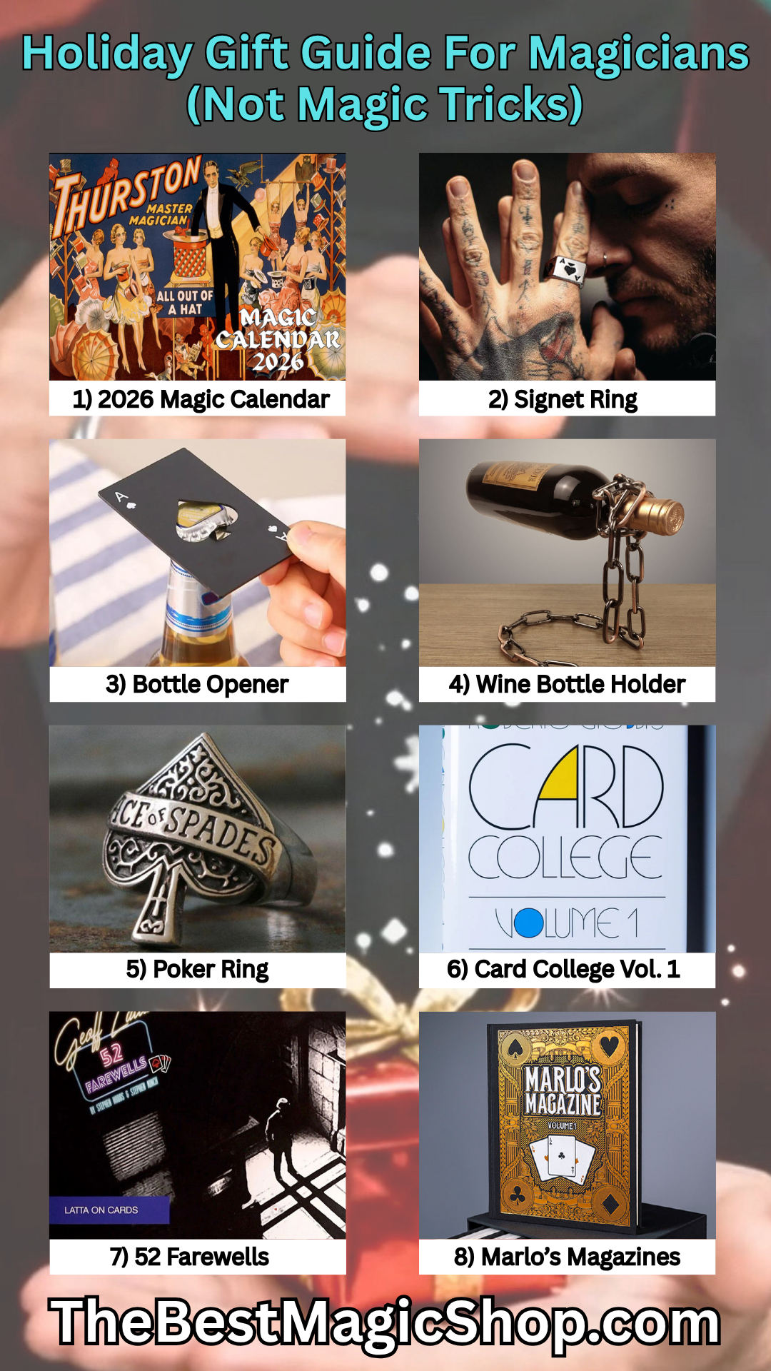 2025 Holiday Gift Guide For Magicians - Not Magic Tricks