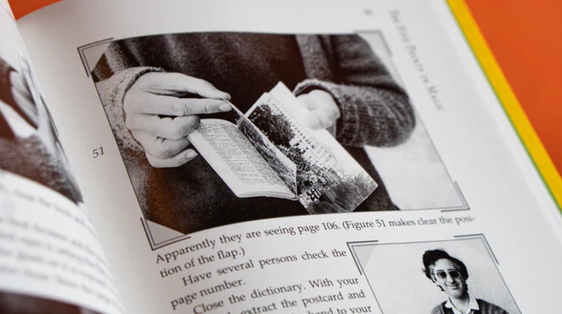 The Five Points in Magic book by Juan Tamariz, opened up to show book images