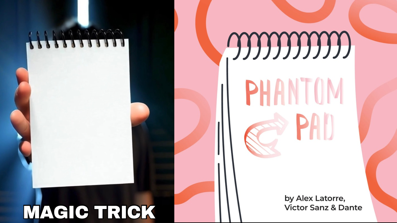 Phantom Pad Magic Trick by Alex Latorre, Victor Sanz & Dante
