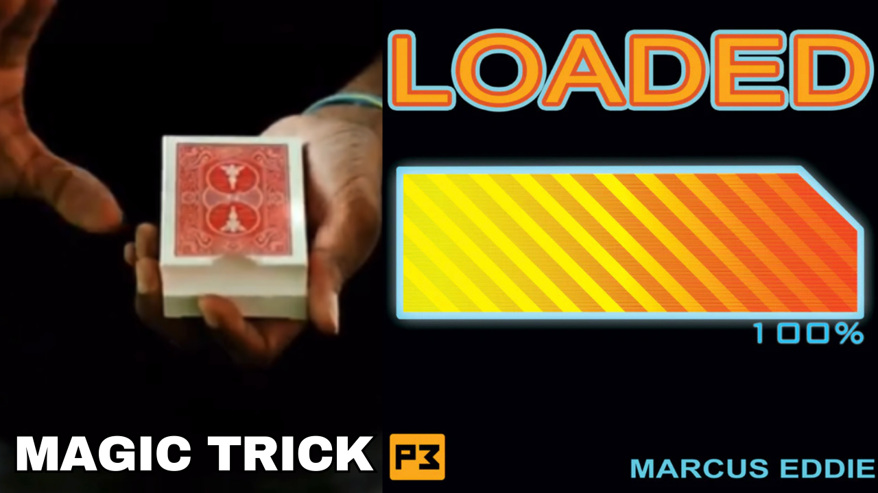 Retro-style loading screen graphic with "LOADED" text, a progress bar at 100%, and artist information.