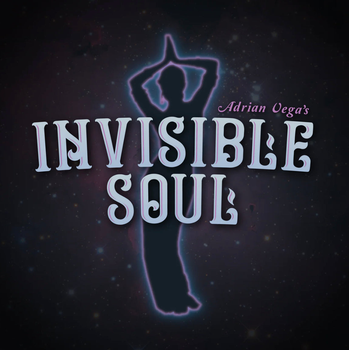 Man in dark shirt performing the "Invisible Soul" magic trick.