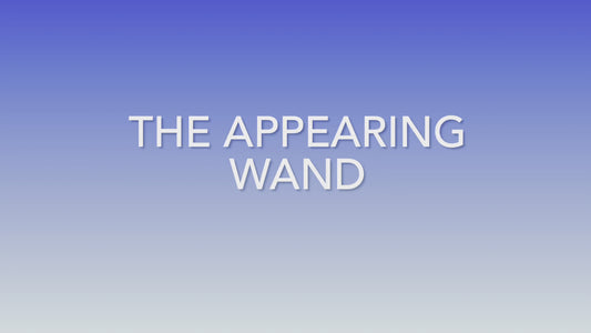 Appearing magic wand demonstration video