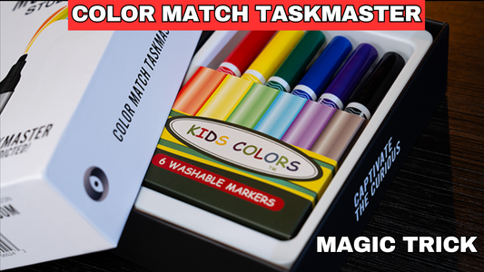 COLOR MATCH TASKMASTER Magic Trick by Tony Anverdi