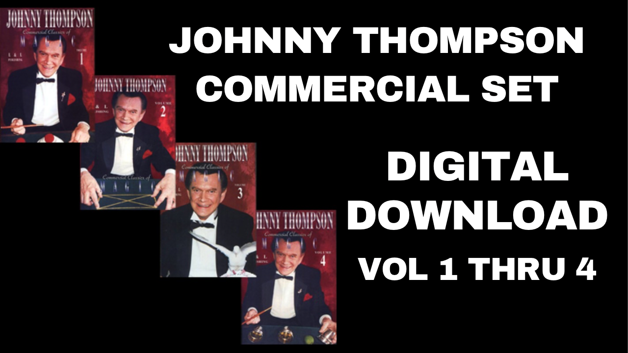 Johnny Thompson Commercial Set (Vol 1 thru 4) video DOWNLOAD