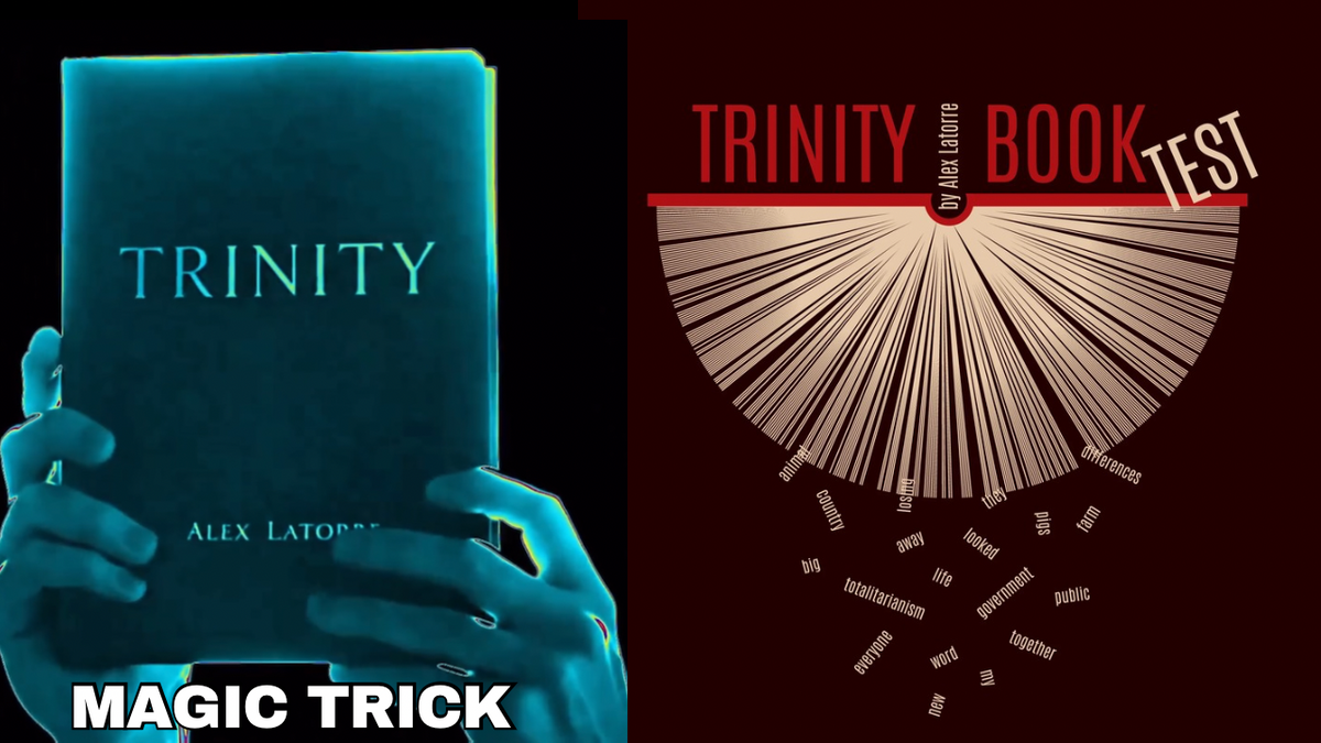 Books With Magic Testing Trinity Book Test Magic Trick by Alex Latorre – The Best Magic Shop ...