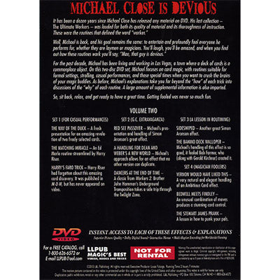Devious Volume 2 Magic DVD by Michael Close