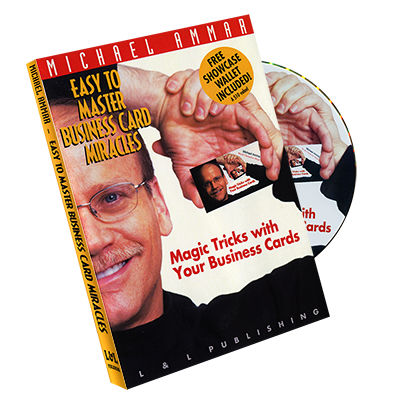Business Card Miracles by Michael Ammar Magic DVD