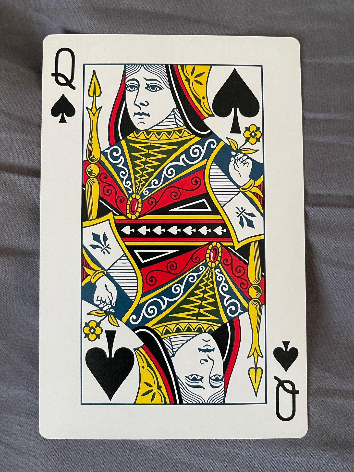 Jumbo Bicycle Card - Single Card Blue Back - You Pick