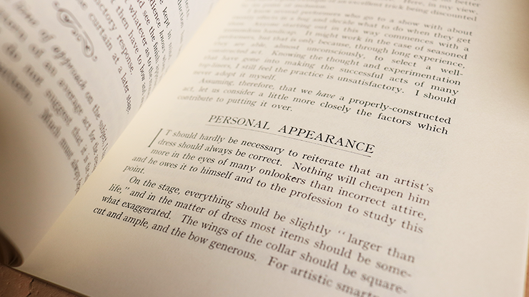 Showmanship and Presentation Book by Edward Maurice