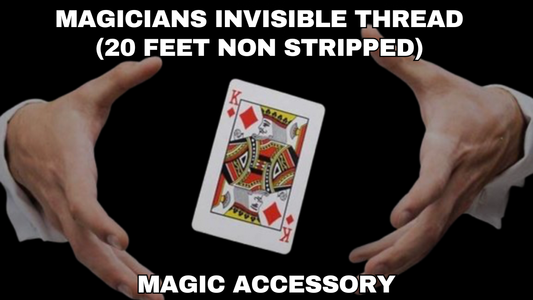 Magicians Invisible Thread Black - 20 Feet Not Stripped
