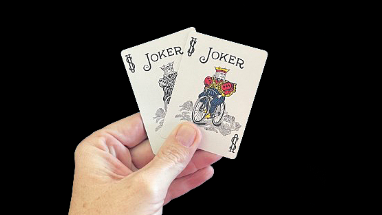 joker holding yugioh card Double Face Jokers – The Best Magic Shop Magic Tricks You Can Buy