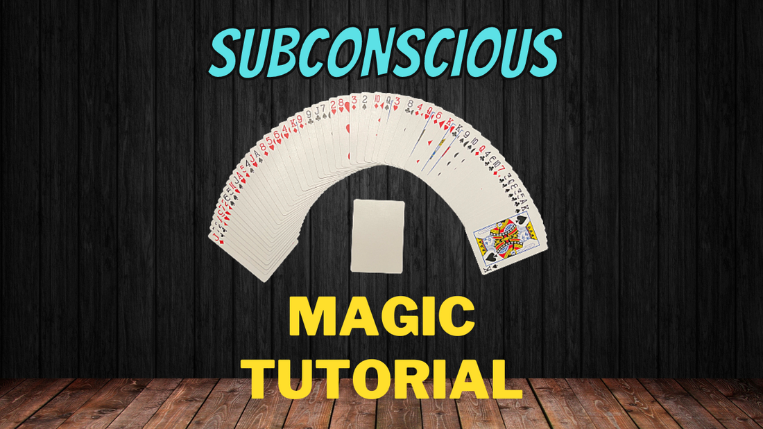 Magic Card Trick Tutorial- Subconscious - Digital Download – The Best ...