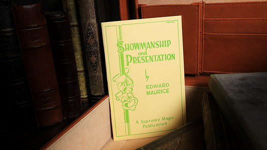 Showmanship and Presentation Book by Edward Maurice