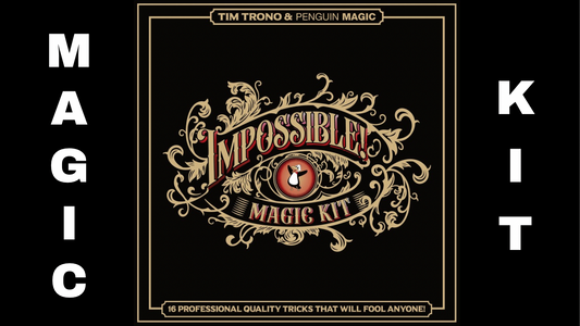 Magic Impossible Magic Kit featuring 16 professional quality tricks.