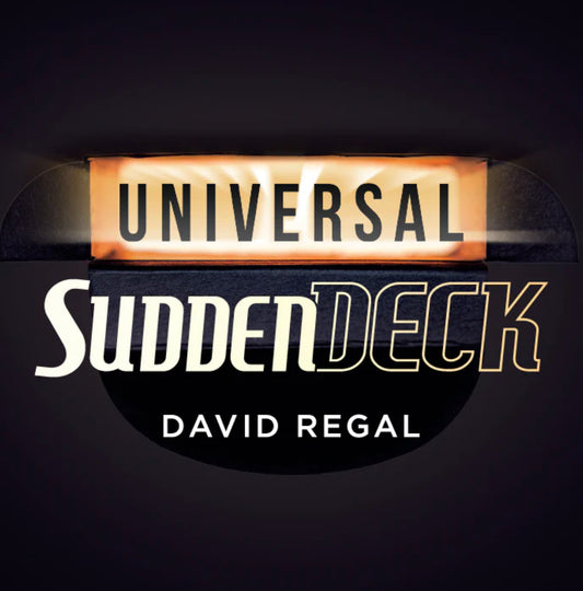 Universal Sudden Deck by David Regal magic trick cover.