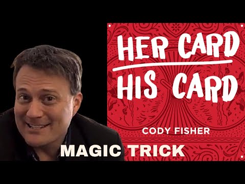 card to card box by cody fisher Her Card His Card Magic Card Trick by Cody Fisher