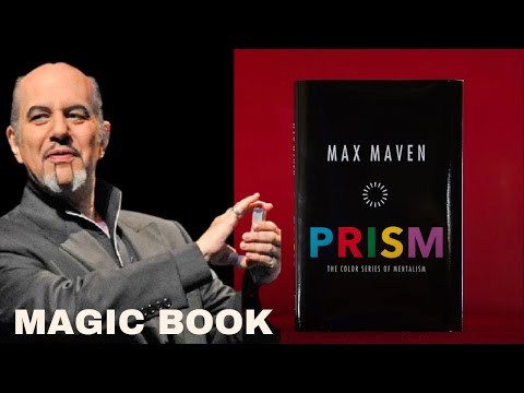 MAX MAVEN PRISM 英語版 PRISM The Color Series of Mentalism by Max Maven - Book