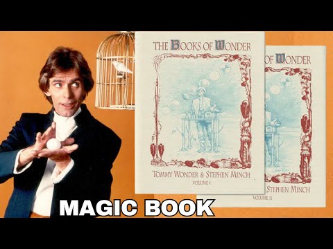 Books of Wonder Magic Books Volumes 1-2 by Tommy Wonder (2 Books
