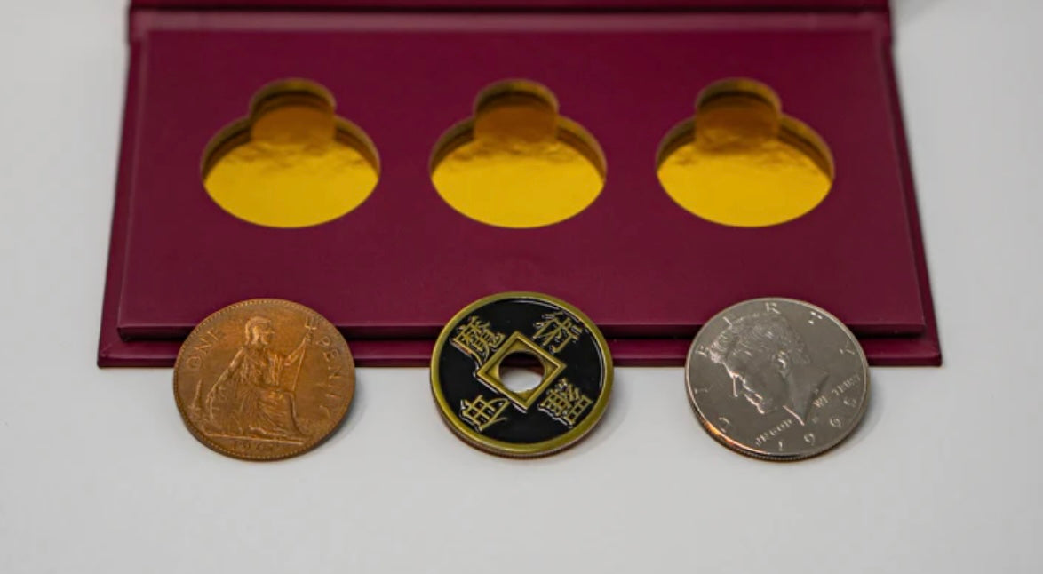 Copper Brass Silver Magic Coin Trick - CBS by Paul Vigil COINS INCLUDED